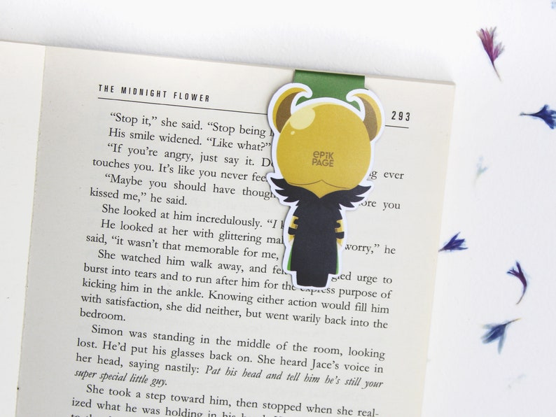 Loki Magnetic Bookmark Norse Mythology Loki Statue - Etsy