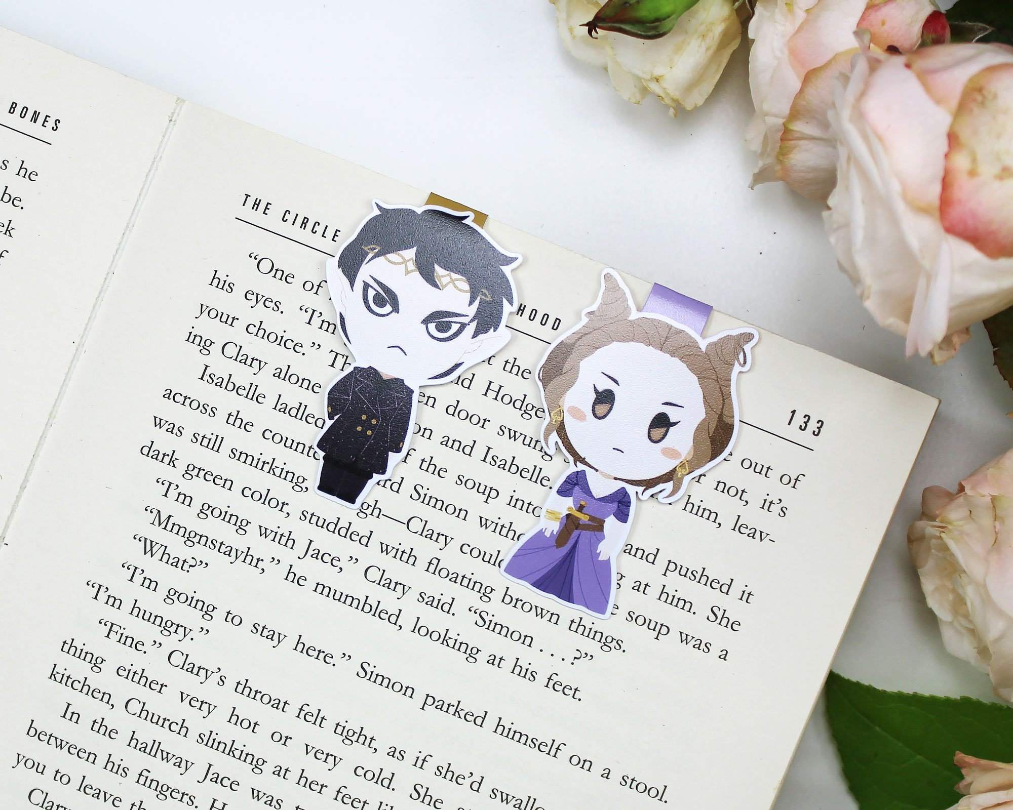 Cardan And Jude Cruel Prince Magnetic Bookmarks The Etsy