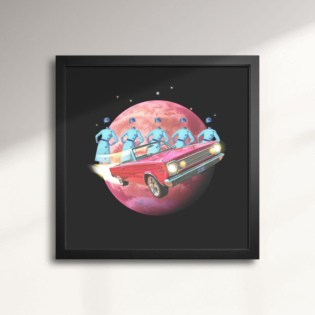 The B-52's Wall Art – Retro New Wave Punk Music Print, 70s