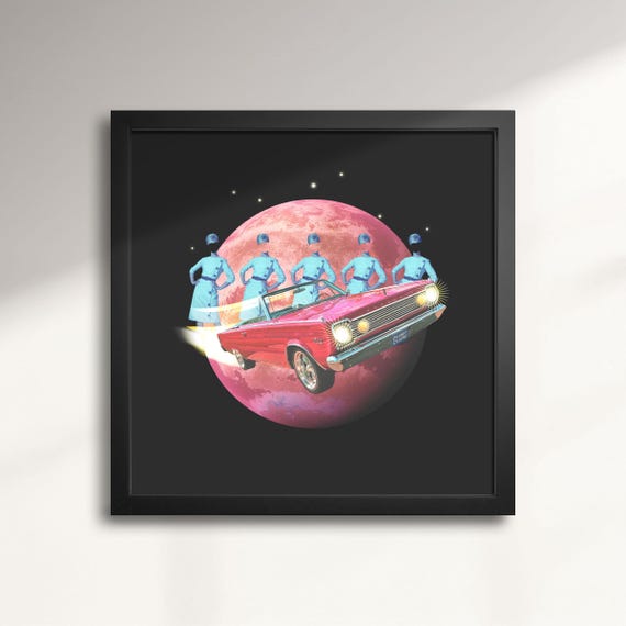 The B-52's Wall Art – Retro New Wave Punk Music Print, 70s 80s 90s