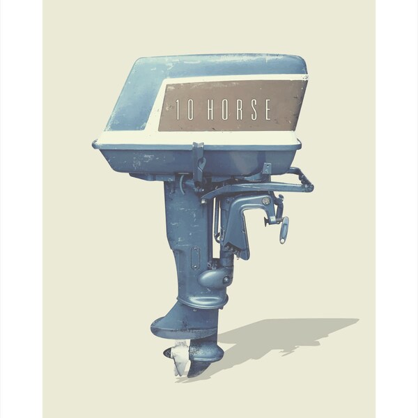 Outboard Motor Mailbox Etsy