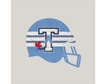 Toronto Argonauts-Inspired CFL Football