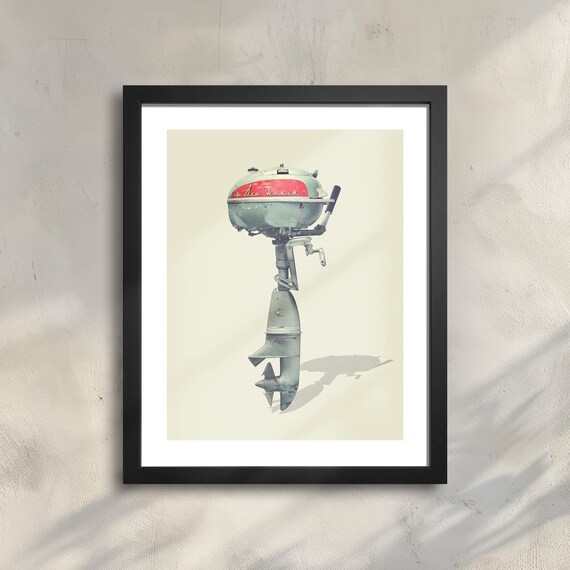 Wizard Outboard Engine Co. T-Shirt by Retro Boater Wizard Outboard Engine Co. T-Shirt by Retro Boater