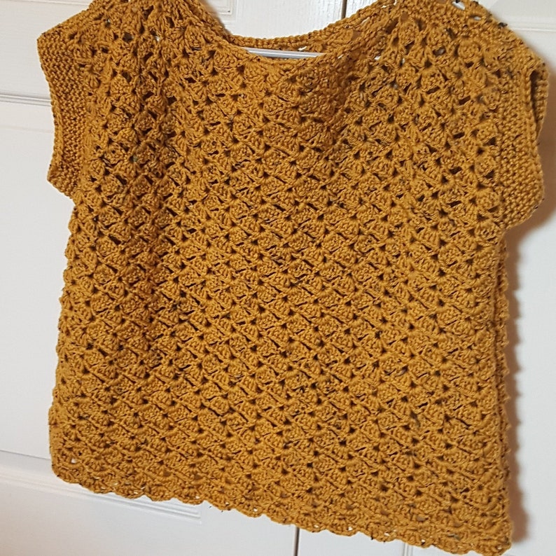 Crochet Pattern Drunken Granny Stitch Sweater / Top / Tank - Etsy