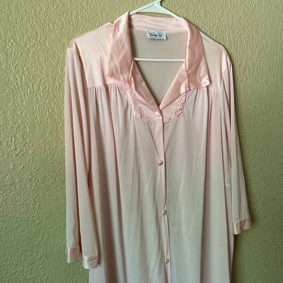 Vintage Pink Vanity Fair Robe, Vintage Lingerie, … - image 2