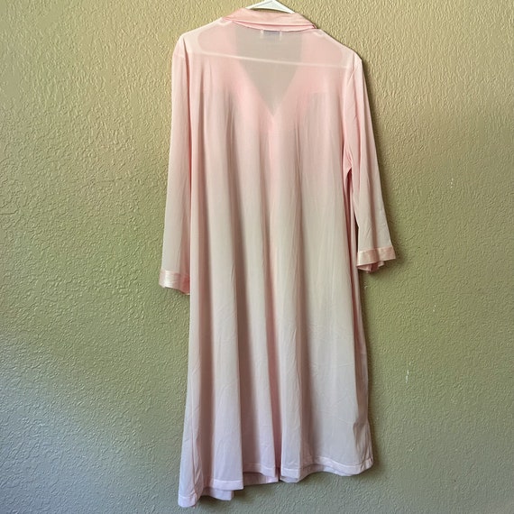 Vintage Pink Vanity Fair Robe, Vintage Lingerie, … - image 3