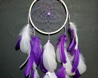 Purple & White Dream Catcher, Dreamcatcher