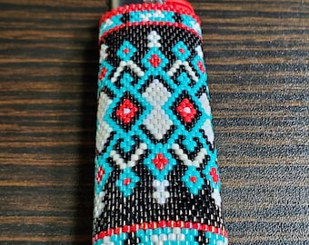 Étui à briquet noble fait main, convient à un briquet Bic de grande taille