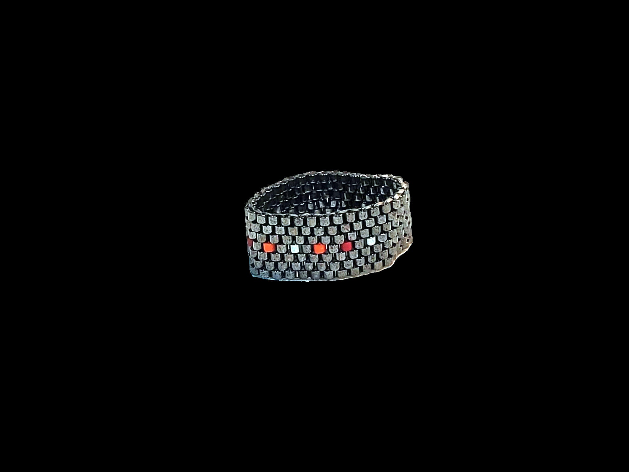 Beaded Miyuki Delica Peyote Hand Weaved Ring - Etsy