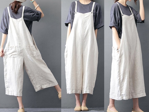 maternity linen overalls