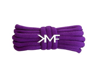 Dark Orchid KMF Slim Oval Replacement Shoelaces For All Shoes Vibrant Laces