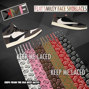 KML Aj1 Flat Colorful Shoelaces Brand New Laces For Jordan 1 Shoes Quality Replacement Laces