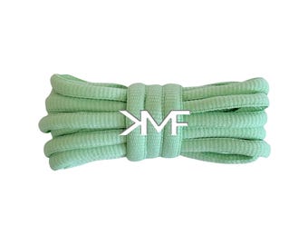 Key Lime KMF Slim Oval Replacement Shoelaces For All Shoes Vibrant Laces