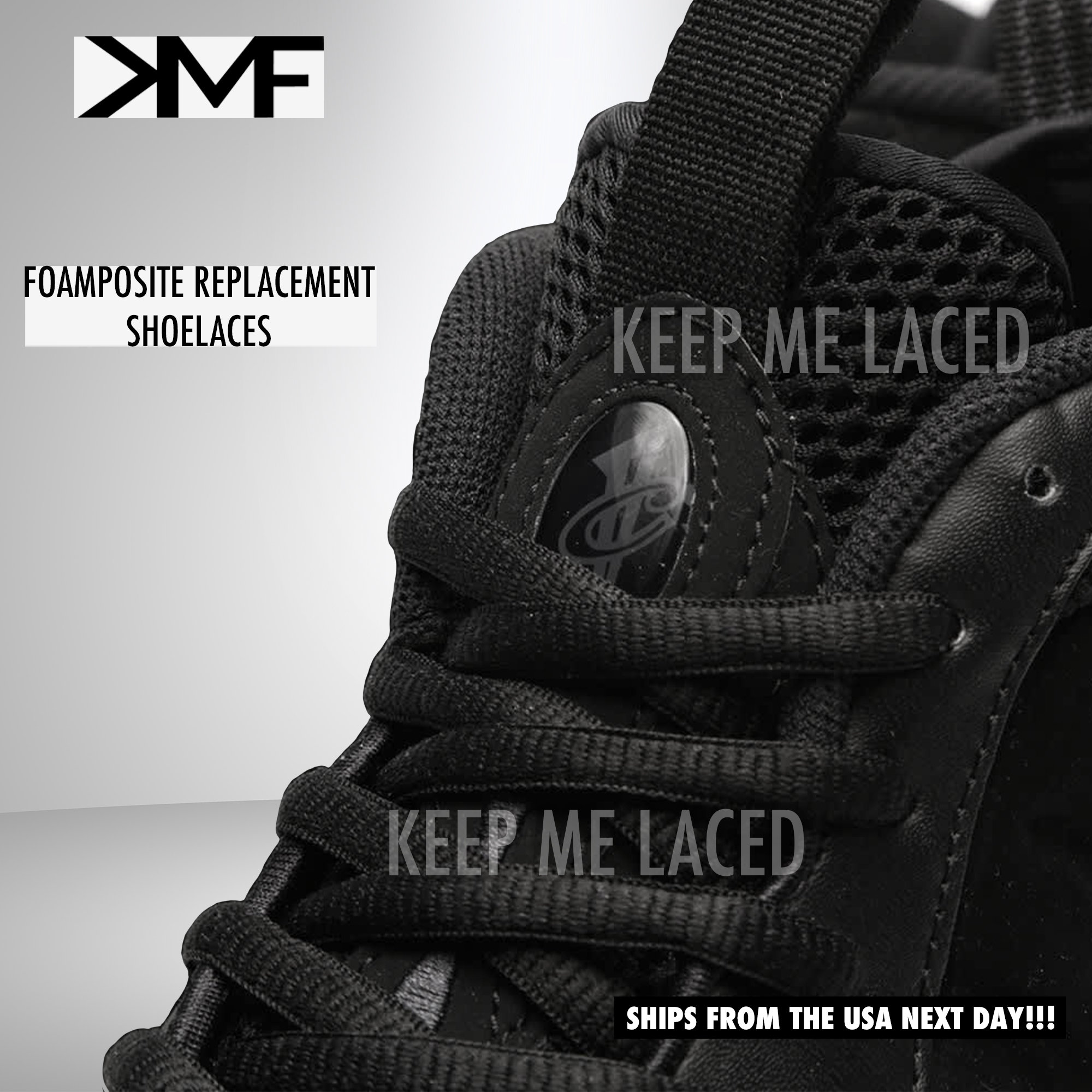 KMF BRAND METAL LACE LOCKS PREMIUM LOCK SHOELACES FOR ENDS