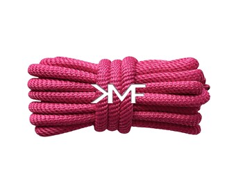 Wild Pink KMF Slim Turbine Rope 2026 Shoelaces 5.5mm Replacement Laces For All Shoes