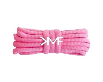 Pink Dream KMF Slim Oval Replacement Shoelaces For All Shoes Vibrant Laces