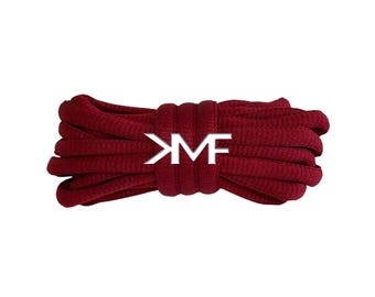 Rosewood KMF Slim Oval Replacement Shoelaces For All Shoes Vibrant Laces