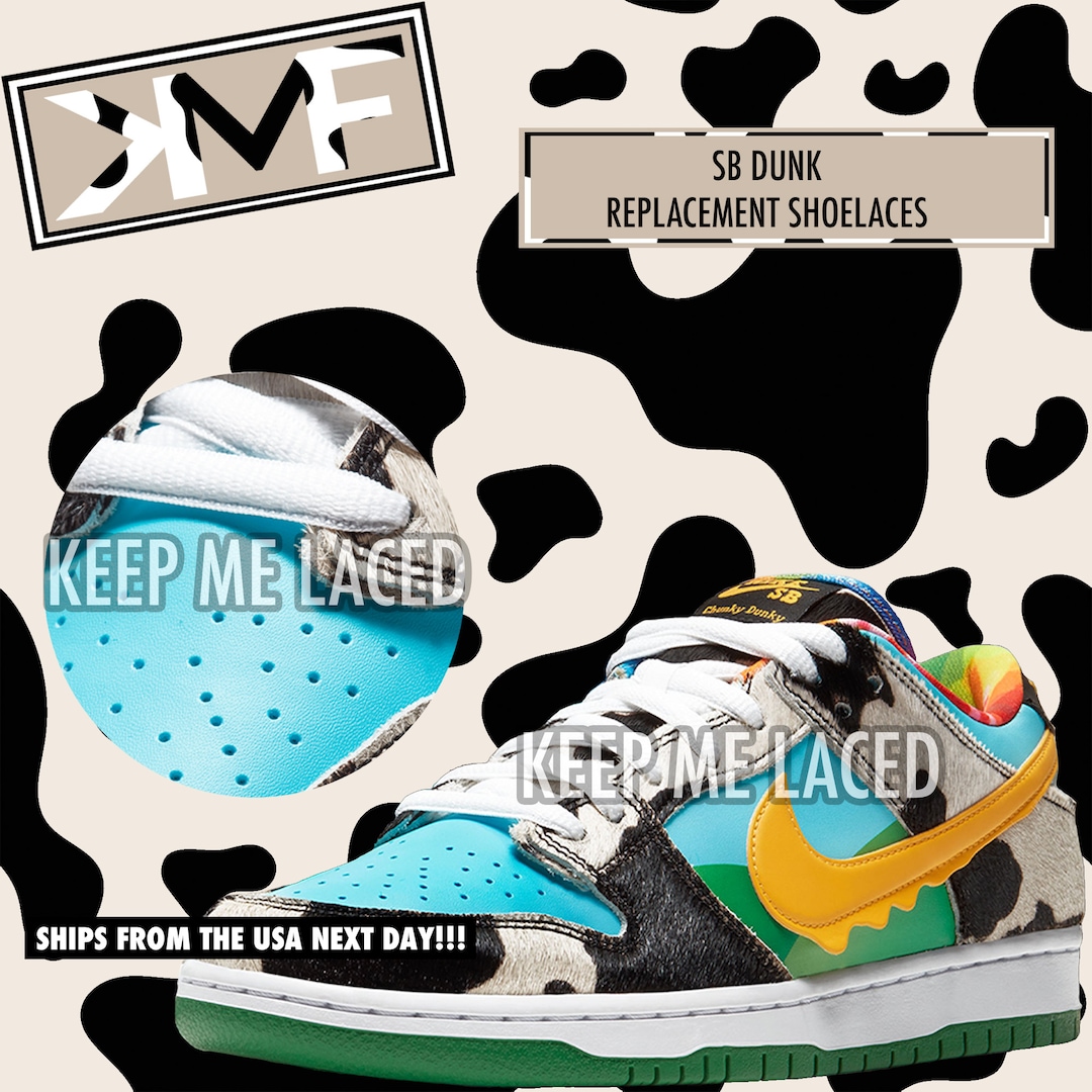 Buy KMF SB Dunk High and Low Shoelaces Thick Oval
