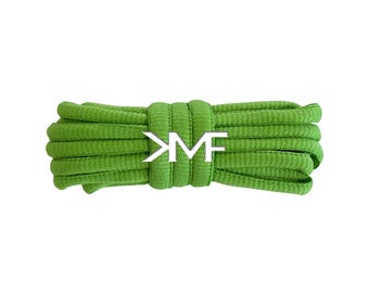 Chlorophyll KMF Slim Oval Replacement Shoelaces For All Shoes Vibrant Laces