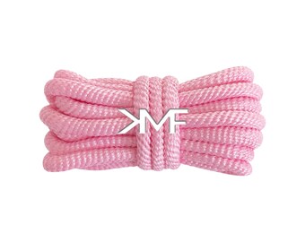 Perfect Pink KMF Slim Turbine Rope 2026 Shoelaces 5.5mm Replacement Laces For All Shoes