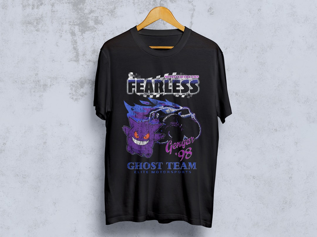 Gengar Racing Pokemon Gengar Monster Truck Racing Cute Gamer Video Game Kawaii T ...