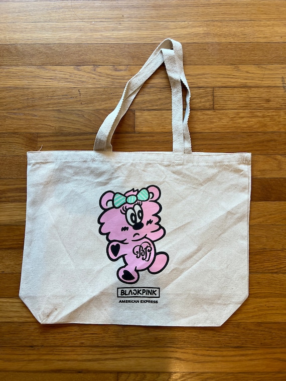 Blackpink X Verdy Born Pink Amex Tote Bag From LA Pop up Limited