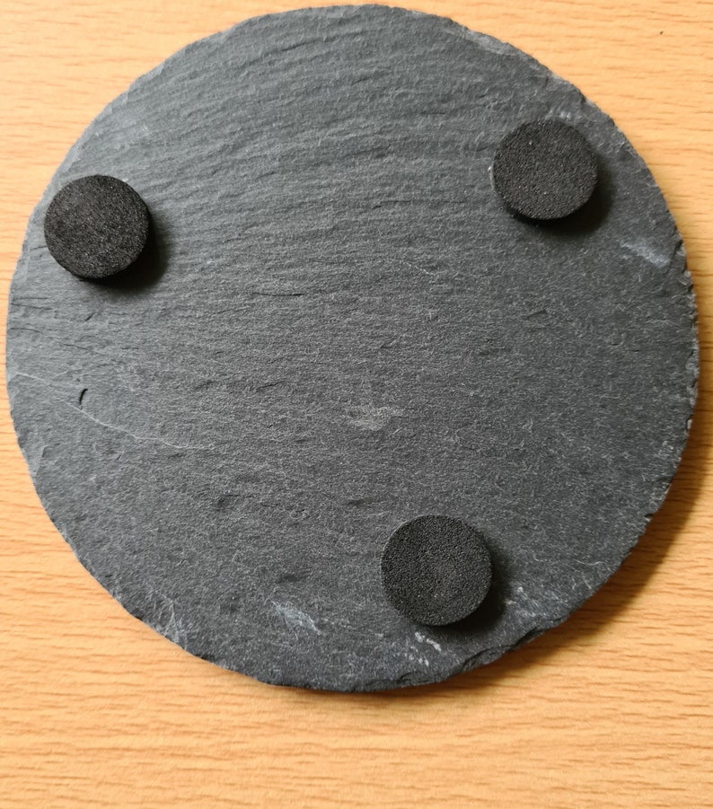 Dog Breed Square or Round Natural Slate Coasters
