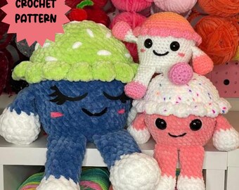 Cupcake Cuteness - No Sew Crochet Pattern