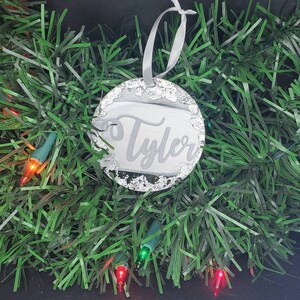 Personalized Acrylic Ornament