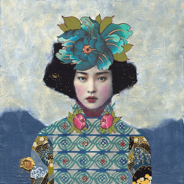 Asian Art Prints Etsy