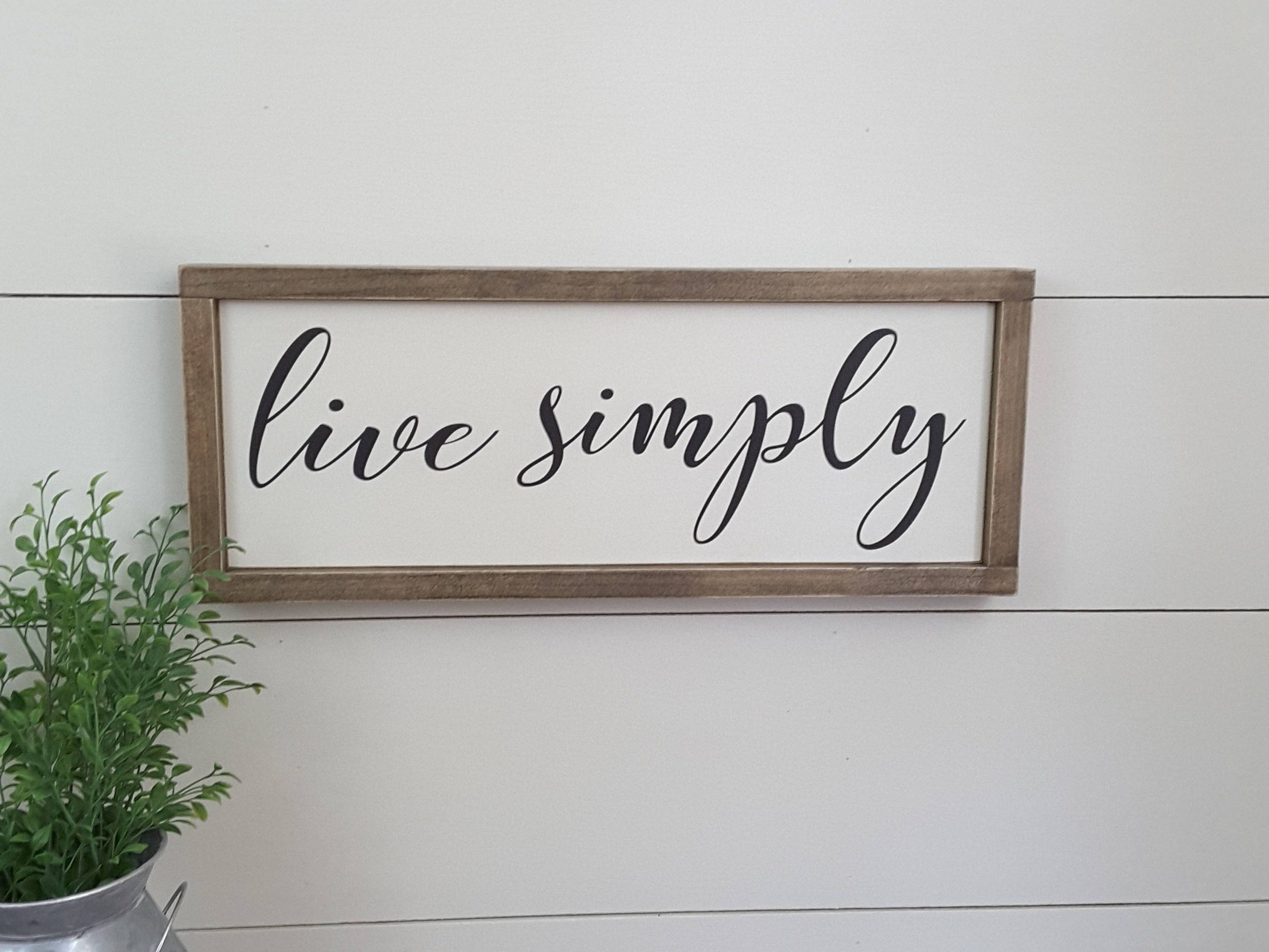 Simple sign. Farmhouse signs wood. farmhouse sign.