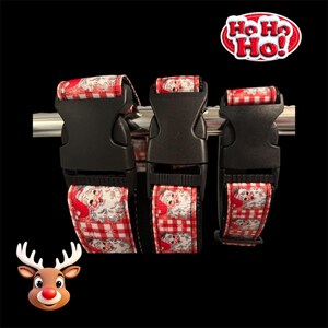Handmade Christmas Dog Collar, Holiday Grosgrain Ribbon, Large Breed image 7