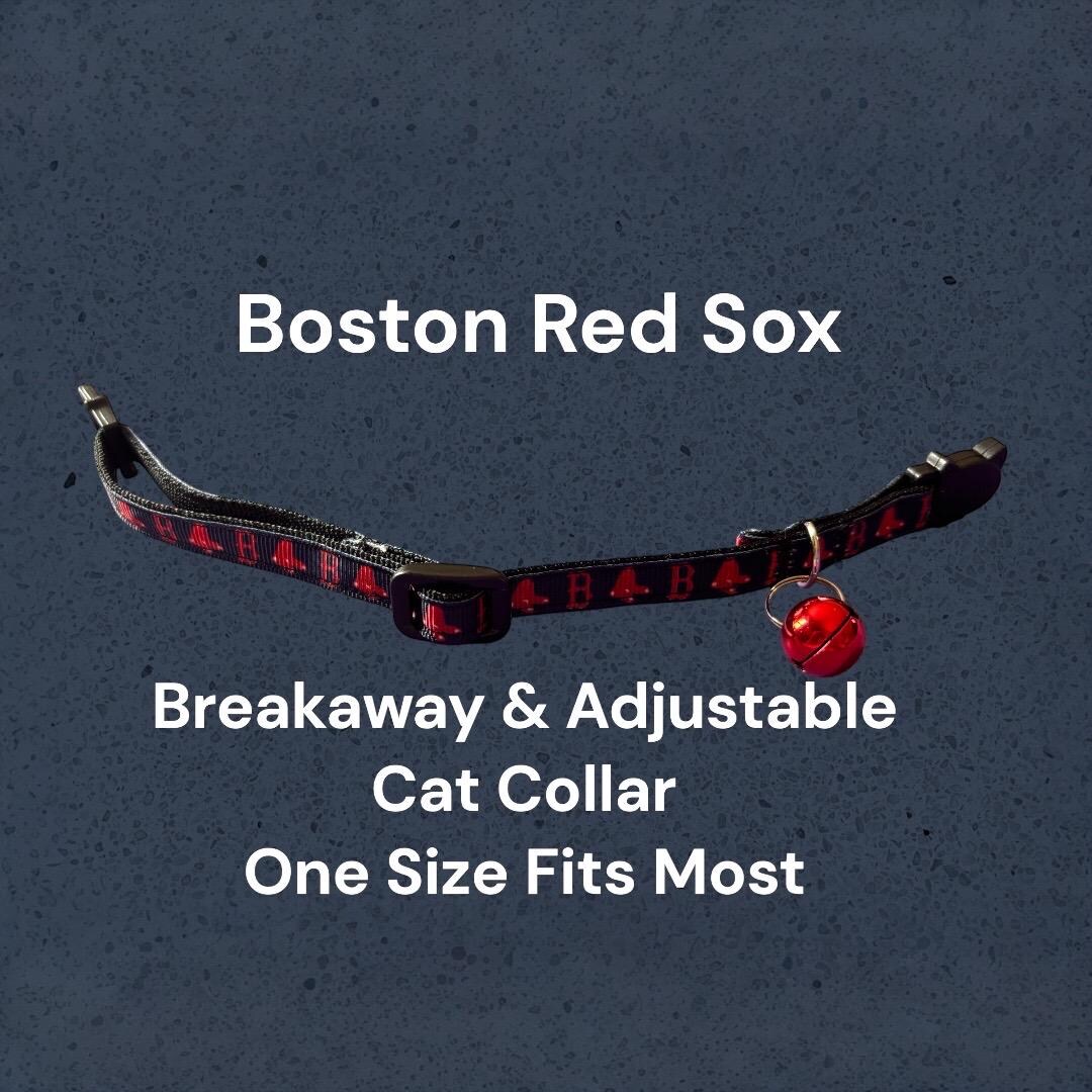 Boston Red Sox Breakaway, Adjustable Cat Collars, One Size Fits Most ...