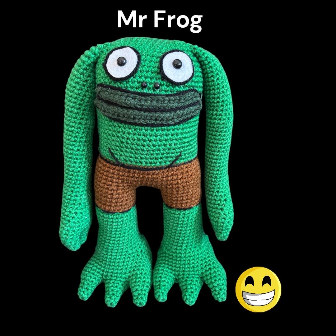 Smiling Friends Inspired, Allan, Charlie, Pim, Glep and Mr Frog
