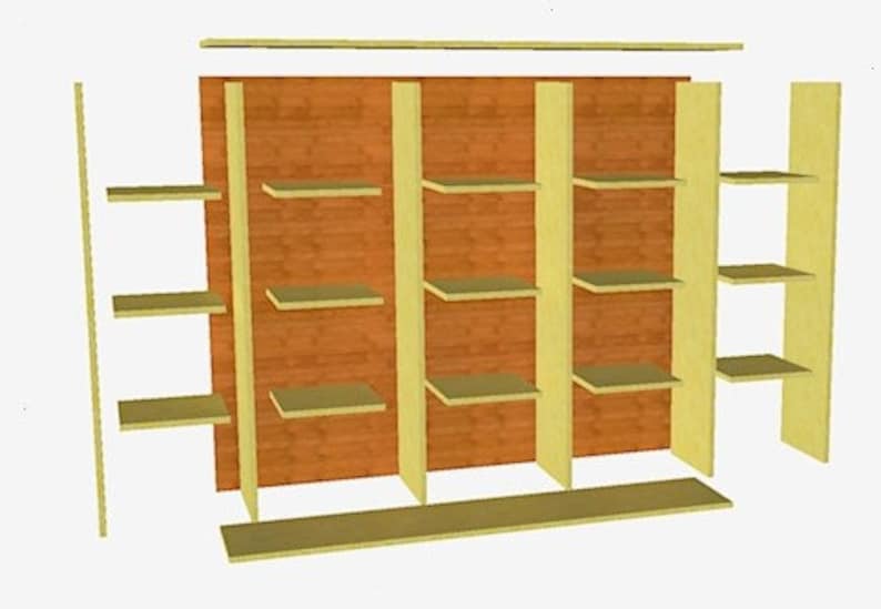 Simple DIY Cubby Storage Project Plans, Stepbystep Downloadable