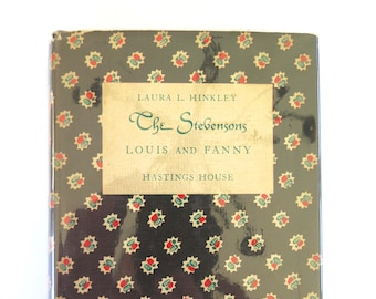 The Stevensons: Louis and Fanny, Laura L. Hinkley, 1950, Vintage 1950s Author Biography of Robert Louis Stevenson and His Wife