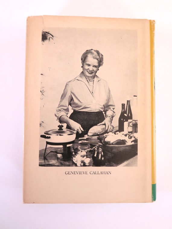 The New California Cook Book, 1955, 1st Printing, Genevieve