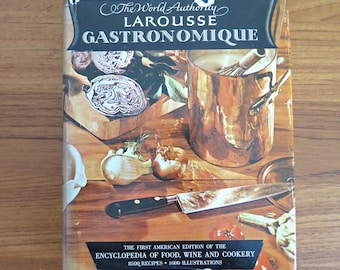 Larousse Gastronomique, Prosper Montagne, American Edition, 1965