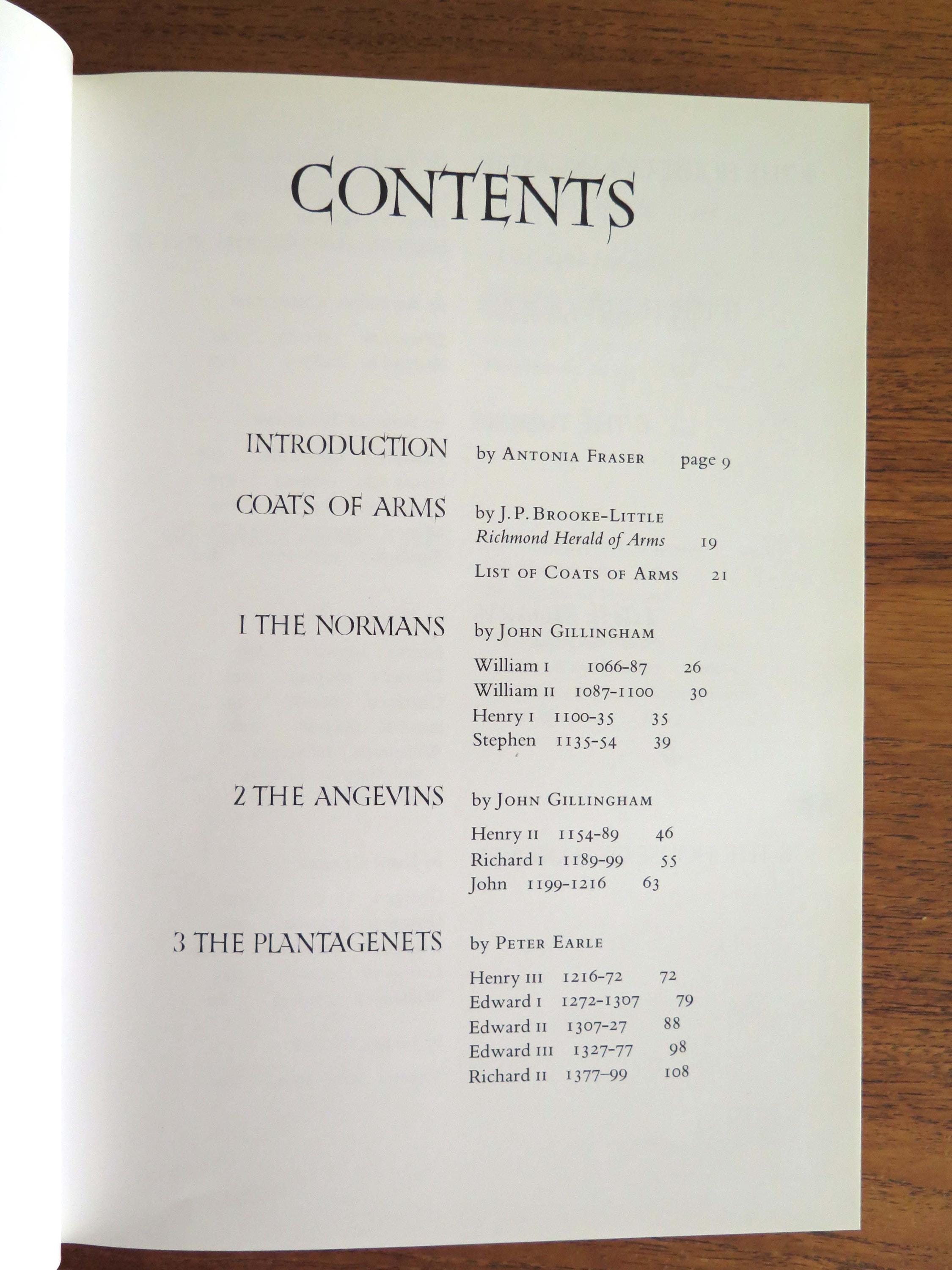 イングランド王と女王の生涯、アントニア・フレイザー、1995年