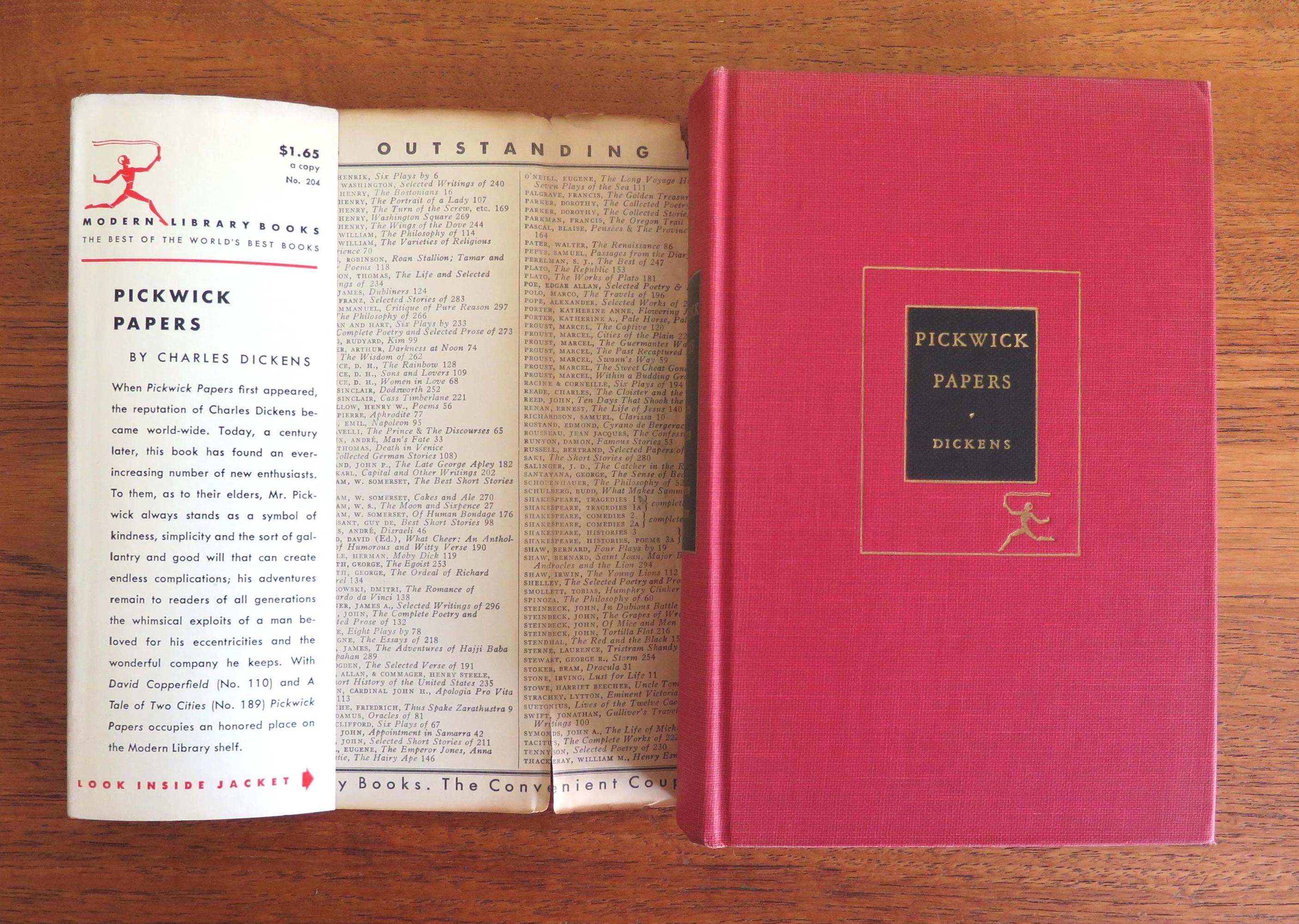 ピクウィック・ペーパーズ、チャールズ・ディケンズ、モダン・ライブ