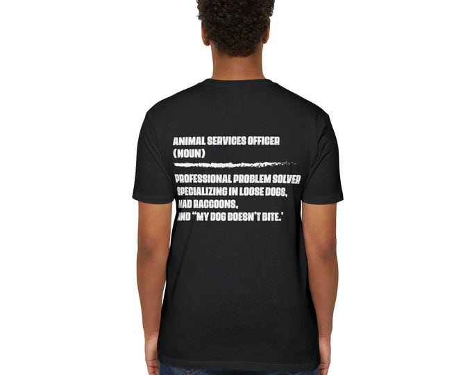 ASO Text Graphic T-Shirt | Subtle Back Text Design