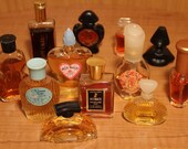 Vintage Perfume Miniatures Parfum Classic Fragrances Classic Brands Collectible Bottles