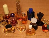 Vintage Perfume Miniatures Parfum Classic Fragrances Classic Brands Collectible Bottles
