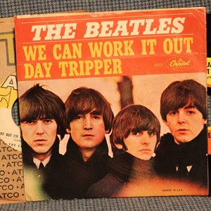 Collectible 45rpm Vinyl Records 7 Inch ~ Various Titles & Artist ~ Some w/Original Sleeves ~ Vintage Oldies 1950&#39;s thru 1970&#39;s