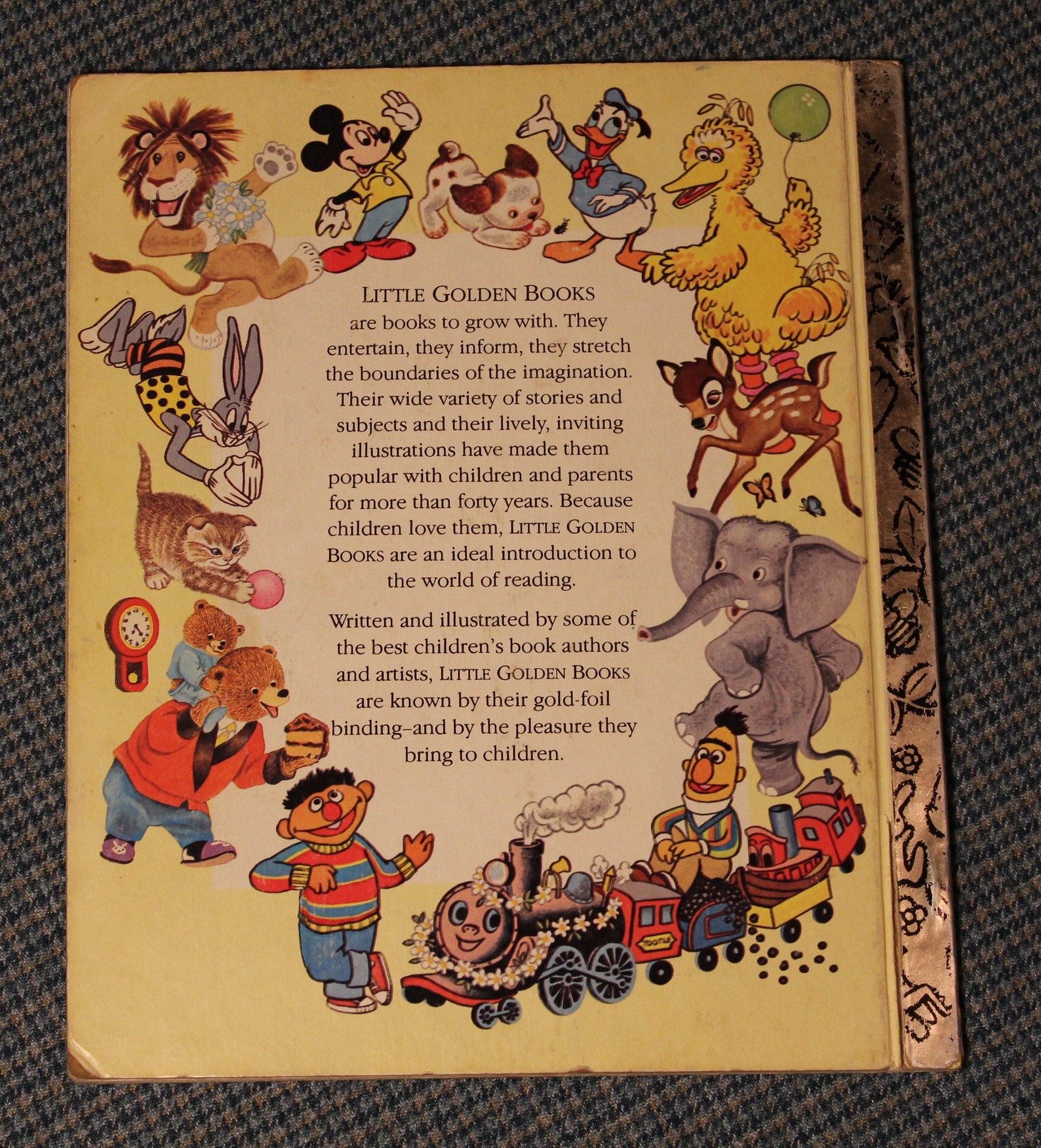 Little Golden Books Classic Foil Spine Children's Etsy Little Golden Books Classic Foil Spine Children's Etsy