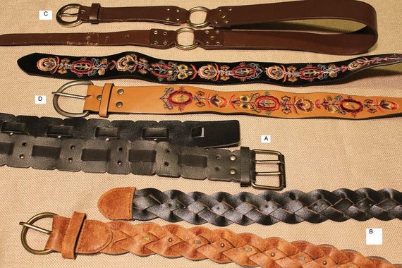 Women's Fashion Belts ~ Leather ~ Braided ~ Adjus… - image 10