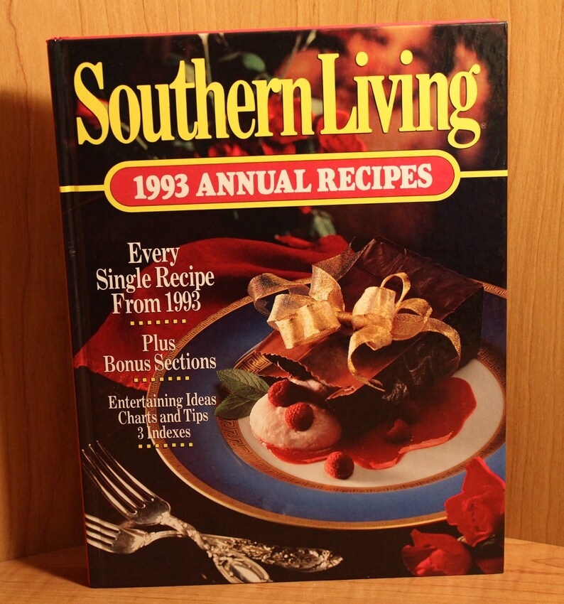 Southern Living Annual Recipe Cookbooks Gift Quality Etsy