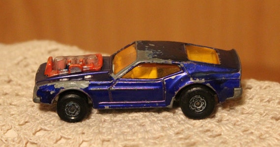 1973 Mustang Piston Popper #10 ~ Matchbox Diecast ~ Roloamatics