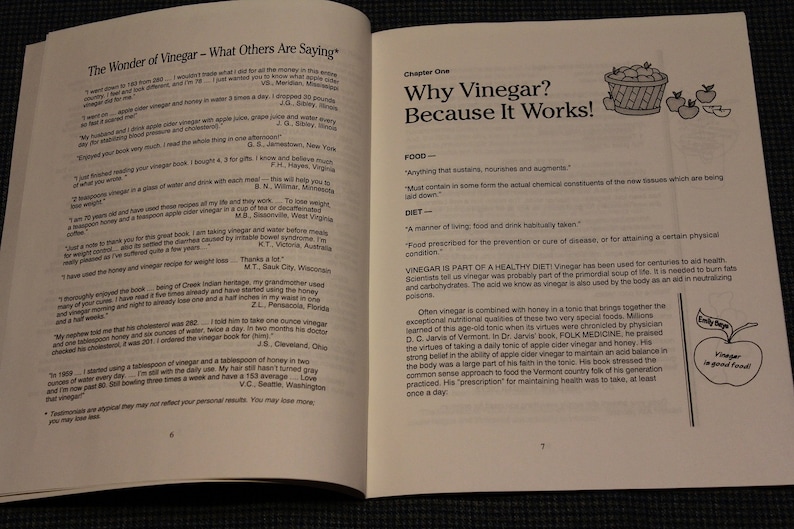 Vinegar the Magical Tonic the Vinegar Book & Vinegar Diet Etsy