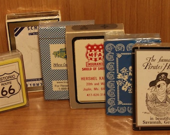 Souvenir Sealed Playing Card Decks ~ Factory Sealed ~ Various